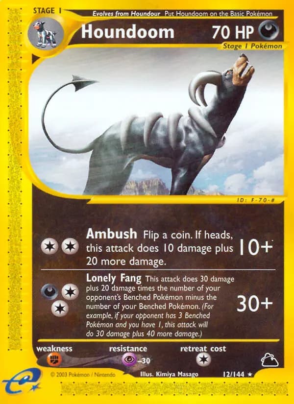 Houndoom — Skyridge, Rare