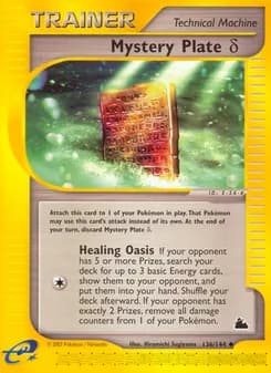 Mystery Plate Delta — Skyridge — Uncommon