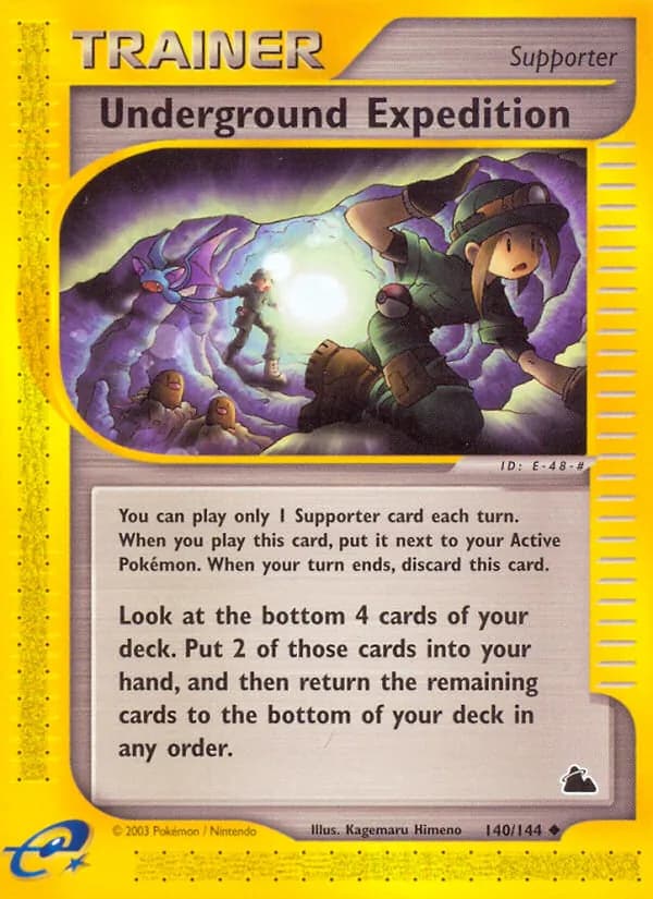 Underground Expedition — Skyridge, Uncommon