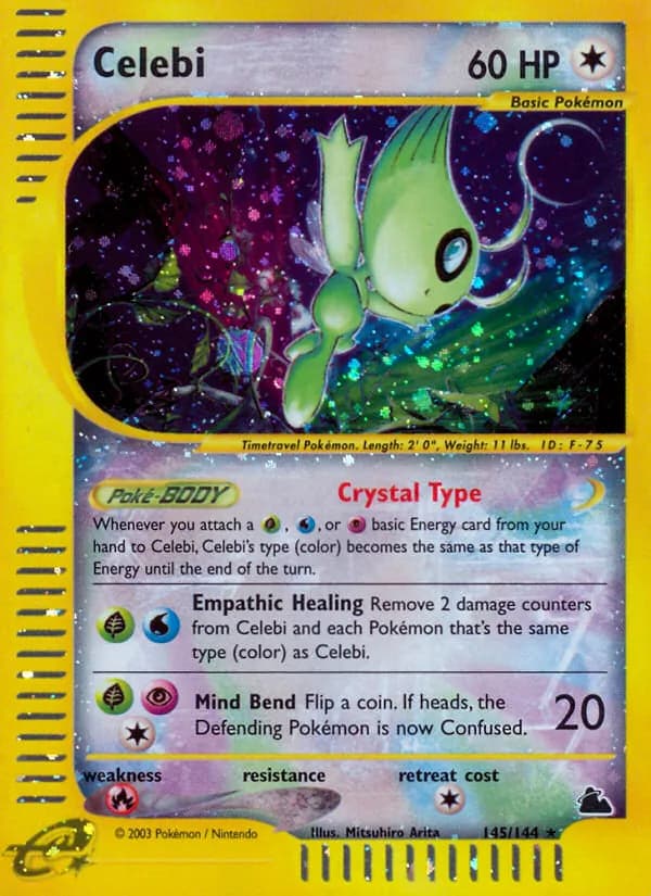 Celebi — Skyridge, Rare