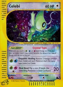 Celebi — Skyridge — Rare