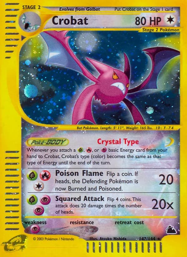 Crobat — Skyridge, Rare