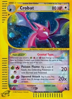 Crobat — Skyridge — Rare