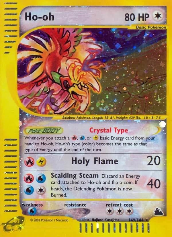 Ho-oh — Skyridge, Rare