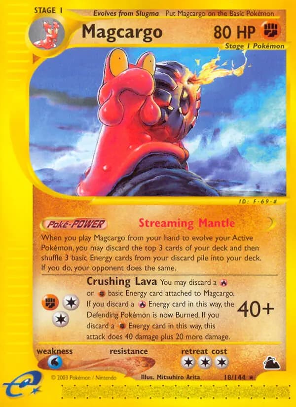 Magcargo — Skyridge, Rare