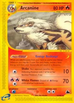 Arcanine — Skyridge — Rare