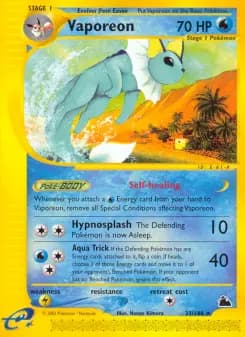 Vaporeon — Skyridge — Rare