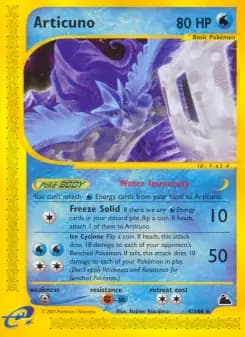 Articuno — Skyridge — Rare