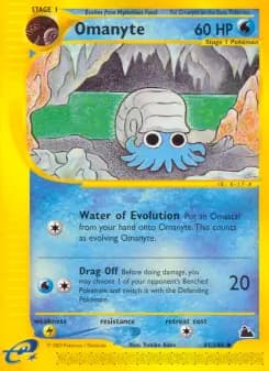 Omanyte — Skyridge — Uncommon