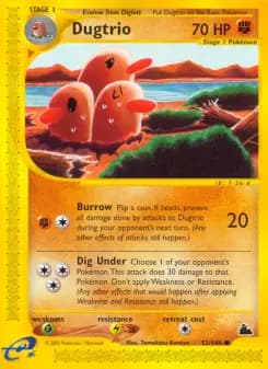 Dugtrio — Skyridge — Common