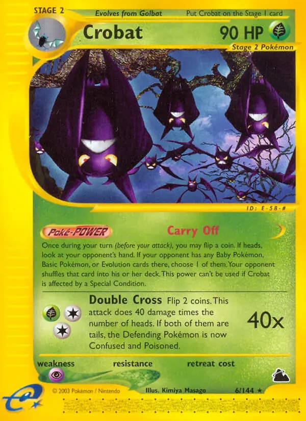 Crobat — Skyridge, Rare