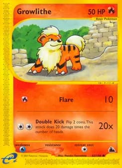 Growlithe — Skyridge — Common