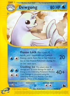 Dewgong — Skyridge — Rare