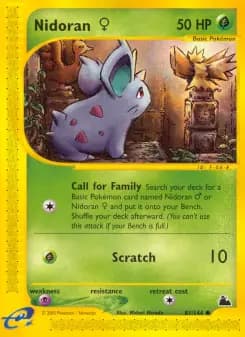 Nidoran♀ — Skyridge — Common