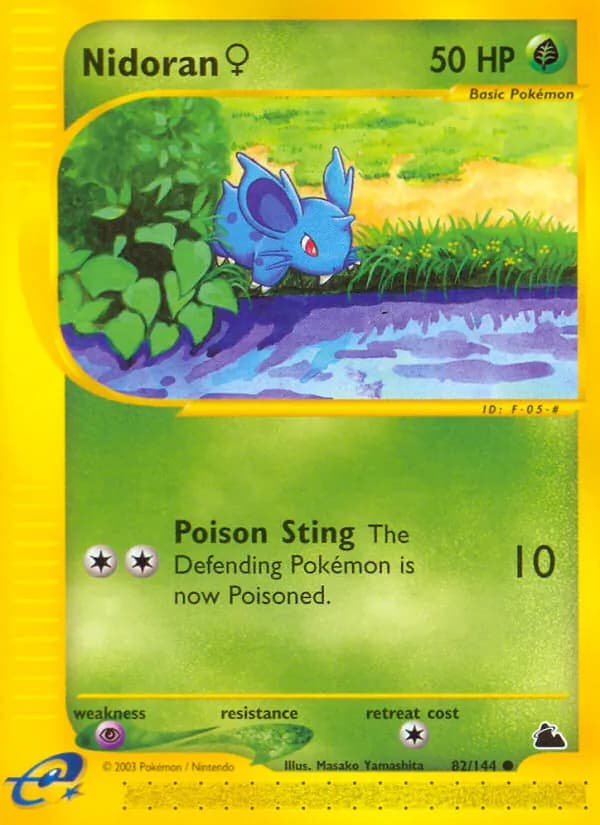 Nidoran♀ — Skyridge, Common