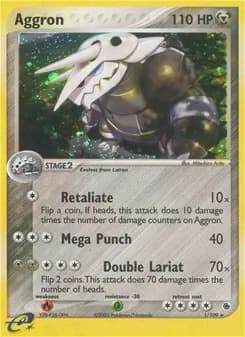 Aggron — Ruby & Sapphire — Rare
