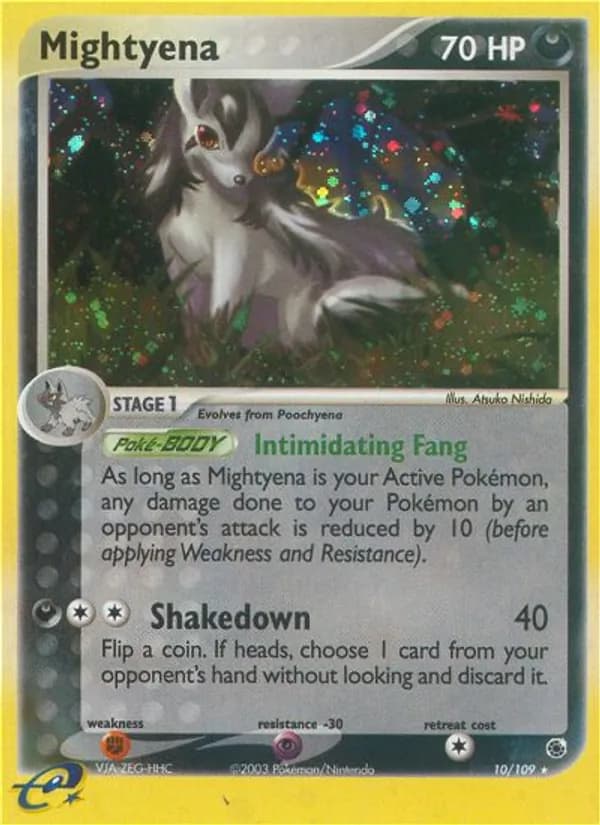 Mightyena — Ruby & Sapphire, Rare