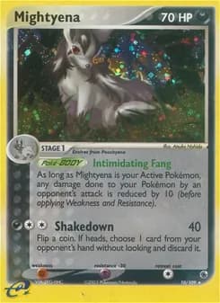Mightyena — Ruby & Sapphire — Rare