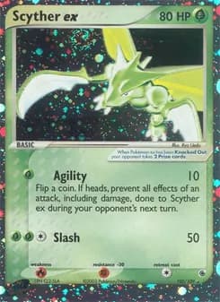 Scyther ex — Ruby & Sapphire — Rare