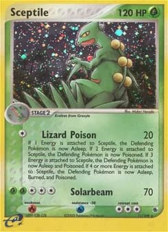 Sceptile — Ruby & Sapphire — Rare