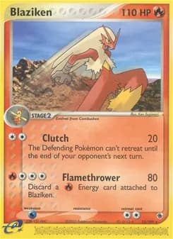 Blaziken — Ruby & Sapphire — Rare