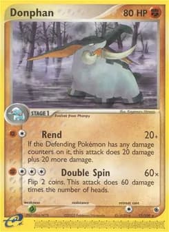 Donphan — Ruby & Sapphire — Rare