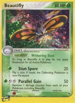 Beautifly — Ruby & Sapphire — Rare