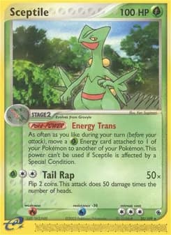 Sceptile — Ruby & Sapphire — Rare