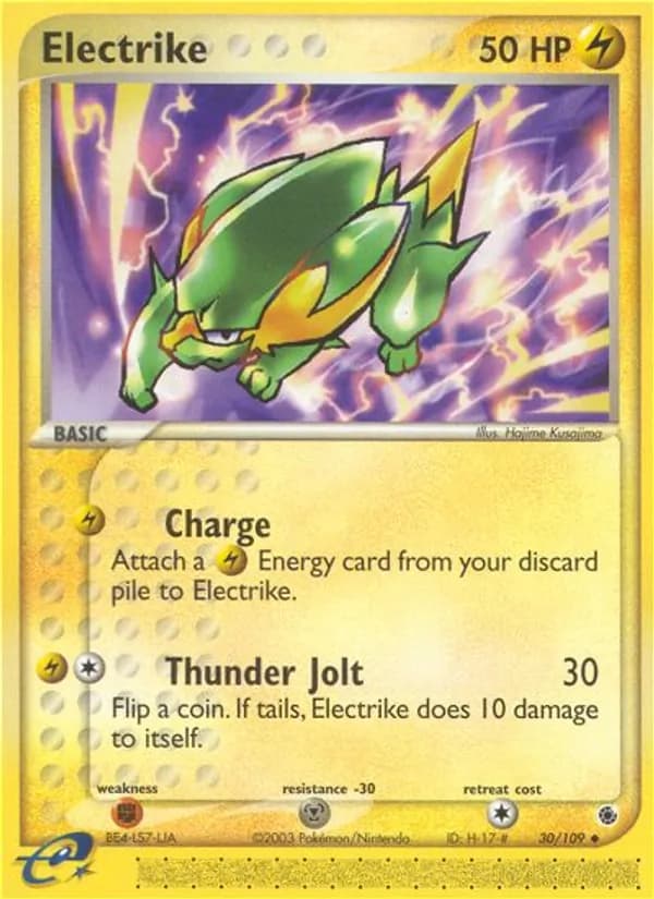 Electrike — Ruby & Sapphire, Uncommon