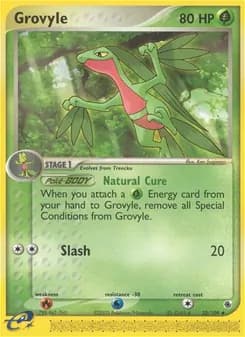 Grovyle — Ruby & Sapphire — Uncommon