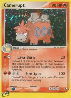 Camerupt — Ruby & Sapphire — Rare