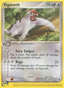 Vigoroth — Ruby & Sapphire — Uncommon