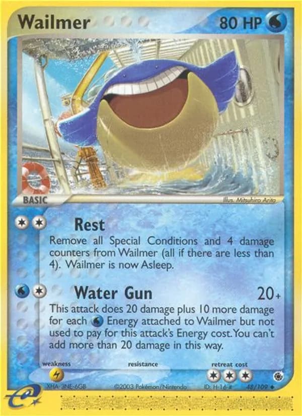 Wailmer — Ruby & Sapphire, Uncommon