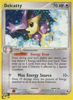 Delcatty — Ruby & Sapphire — Rare