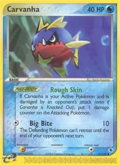 Carvanha — Ruby & Sapphire — Common