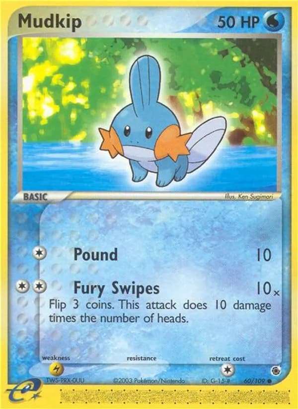 Mudkip — Ruby & Sapphire, Common