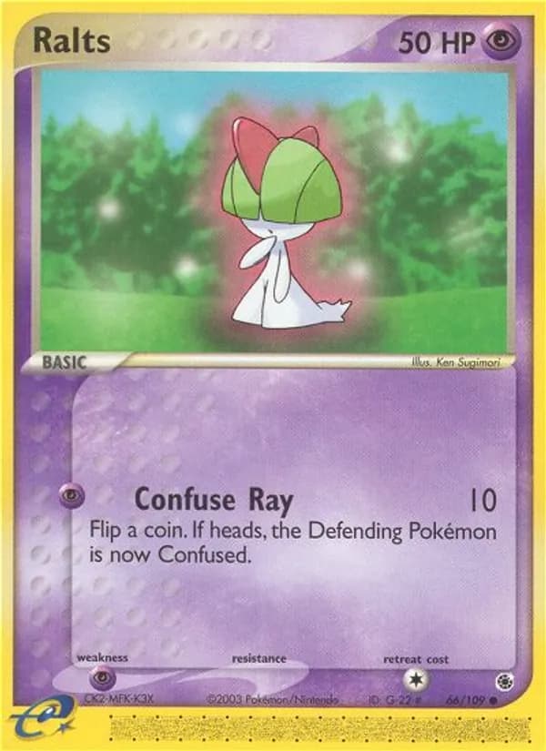 Ralts — Ruby & Sapphire, Common