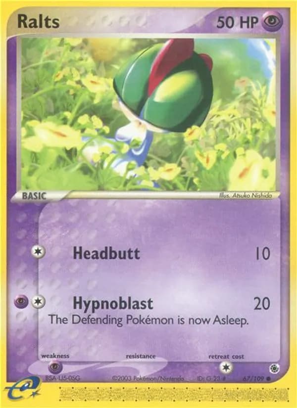 Ralts — Ruby & Sapphire, Common