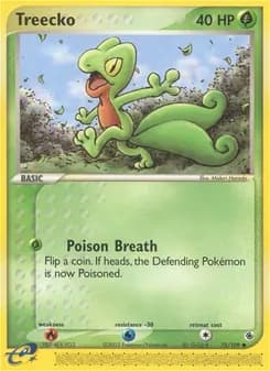 Treecko — Ruby & Sapphire — Common