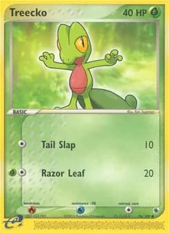 Treecko — Ruby & Sapphire — Common