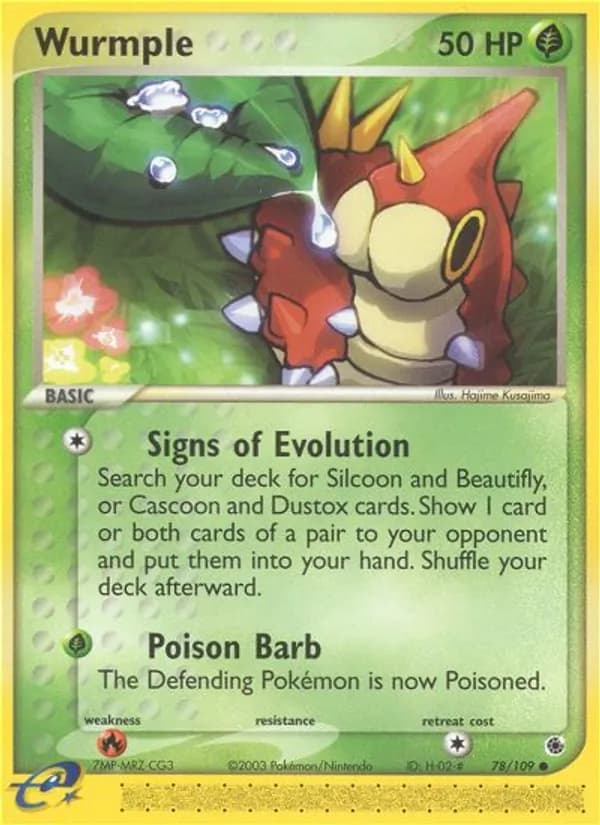 Wurmple — Ruby & Sapphire, Common