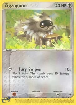Zigzagoon — Ruby & Sapphire — Common