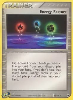 Energy Restore — Ruby & Sapphire — Uncommon