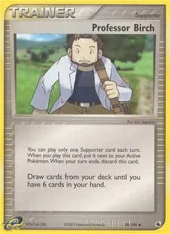 Professor Birch — Ruby & Sapphire — Uncommon
