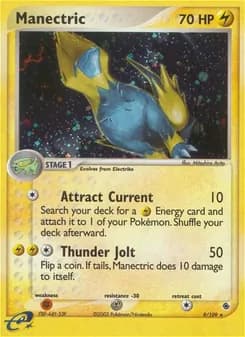 Manectric — Ruby & Sapphire — Rare
