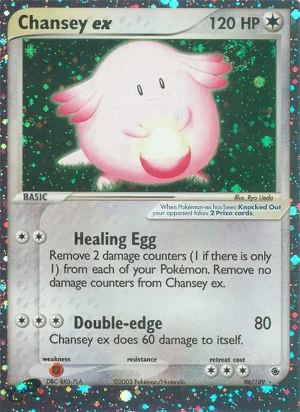 Chansey ex — Ruby & Sapphire, Rare