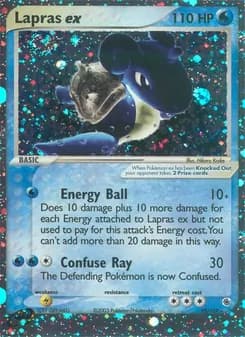 Lapras ex — Ruby & Sapphire — Rare