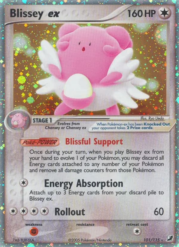 Blissey ex — Unseen Forces, Rare