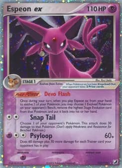 Espeon ex — Unseen Forces — Rare