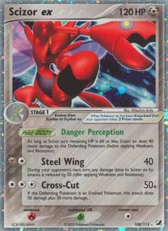 Scizor ex — Unseen Forces — Rare